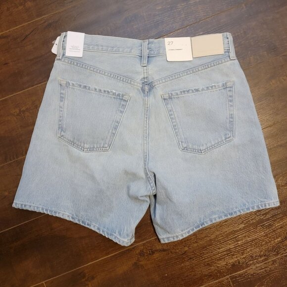 Citizens Of Humanity Brynn Drawstring Denim Shorts Womens 27 Casual Basic Chic - Picture 4 of 11